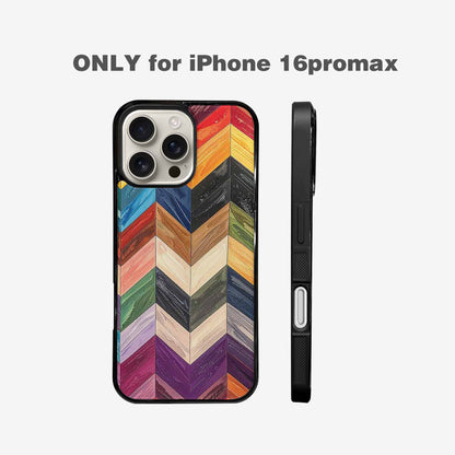 iPhone 16 Pro Max Case — Progress Pride Flag Color Theme Small, Custom Made Phone Cover