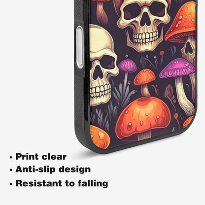 iPhone 16 Case — Mushroom Skulls, Personalized Phone Case
