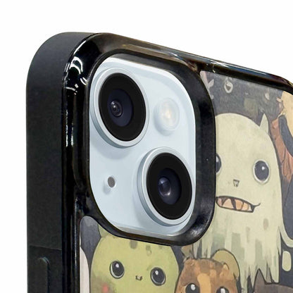 iPhone 15 Case — Monsters Camomonsters Pattern 6oy Personalized Phone, Custom Art Phone Cover