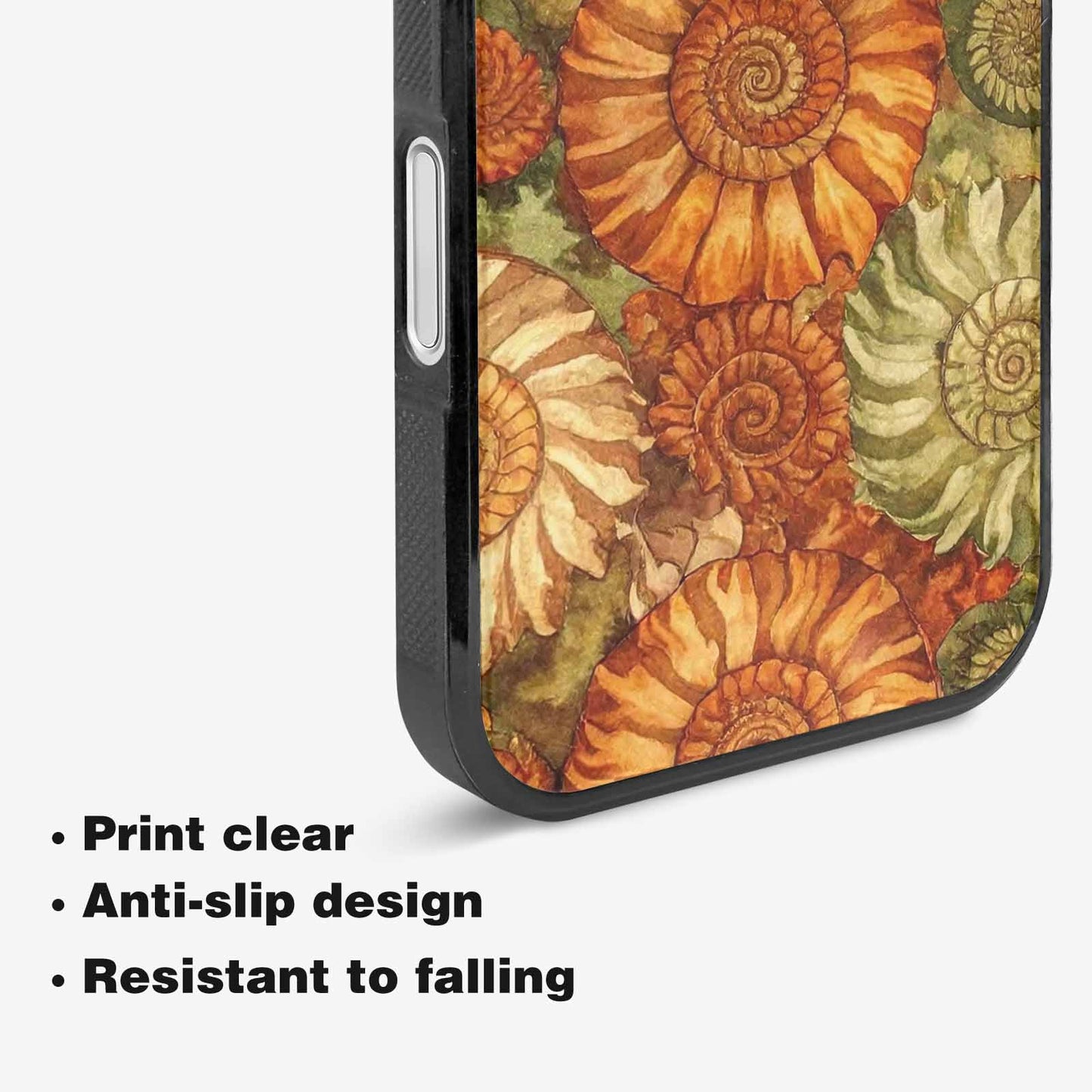 iPhone 16 Plus Case — Tie Dye Earth Tones Blended Overlapping, Custom Designed Case Cover