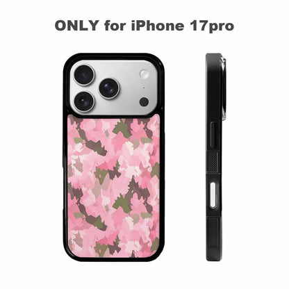 iPhone 17 Pro Case — Small Military Camouflage Blotch Pattern Camo, Custom Phone Case