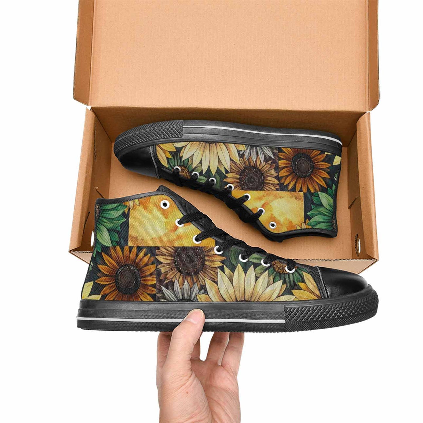 MEN'S Sunflower High Top Canvas Y2K Shoes
