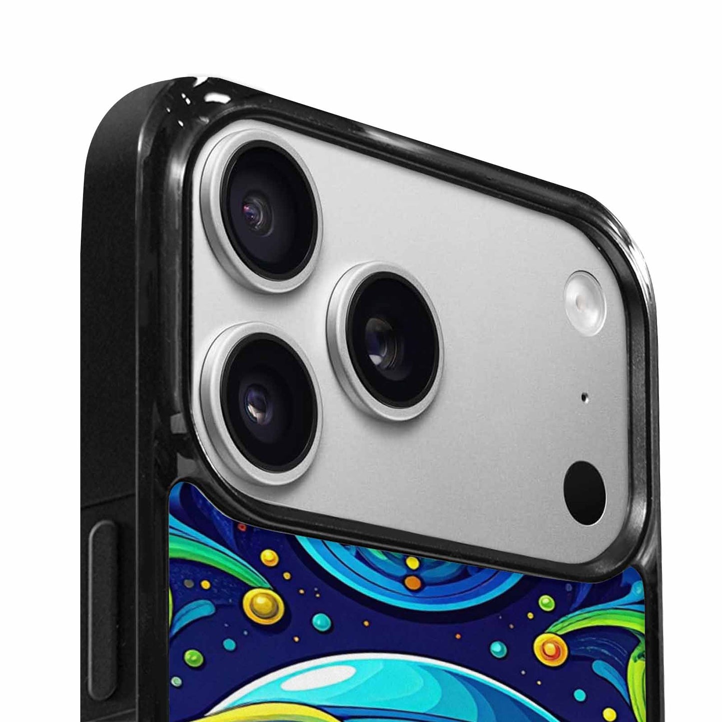 iPhone 17 Pro Case — Alien Ufo Cartoon Art Pattern Alien, Custom Made Phone Cover