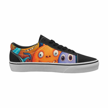 WOMEN'S Monsters (general) Lace-Up Canvas Aesthetic Custom Shoes