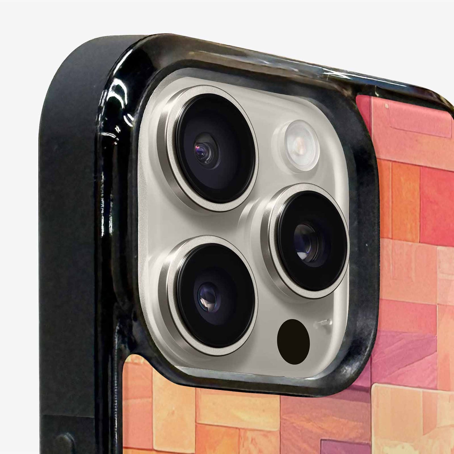 iPhone 15 Pro Max Case — Color Gradient Fade Pattern Hundreds Of, Custom Print Case Cover