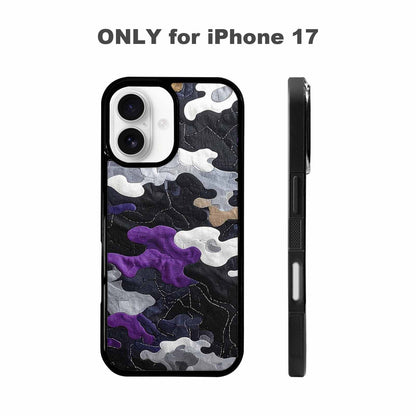 iPhone 17 Case — Vivid Camo Asexual Camo, Custom Phone Case