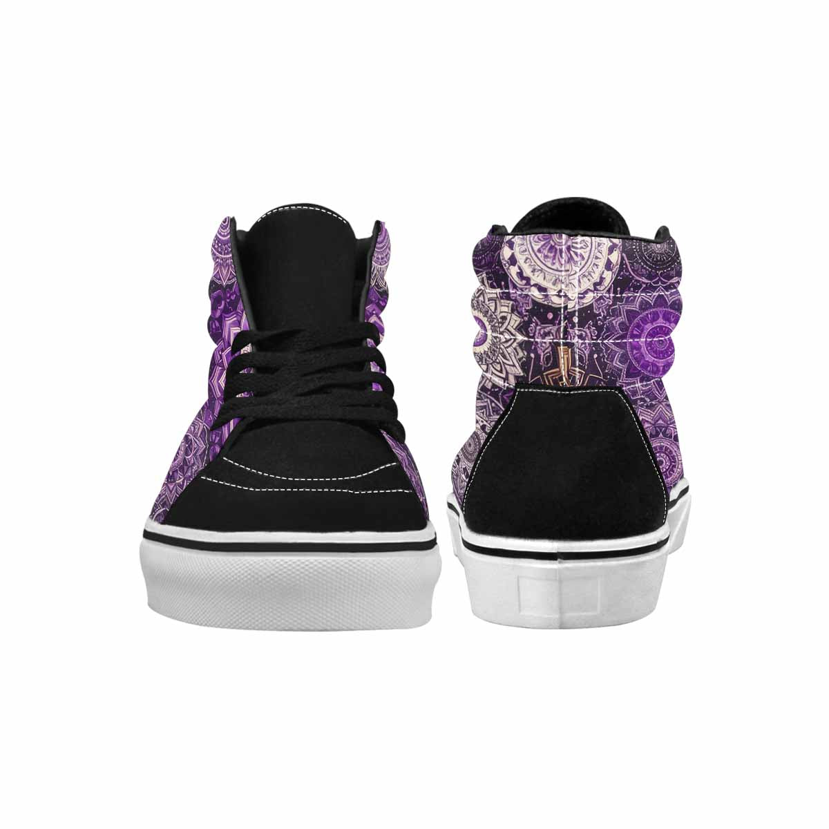 WOMEN'S Mandala High Top Canvas Cottagecore Custom Shoes