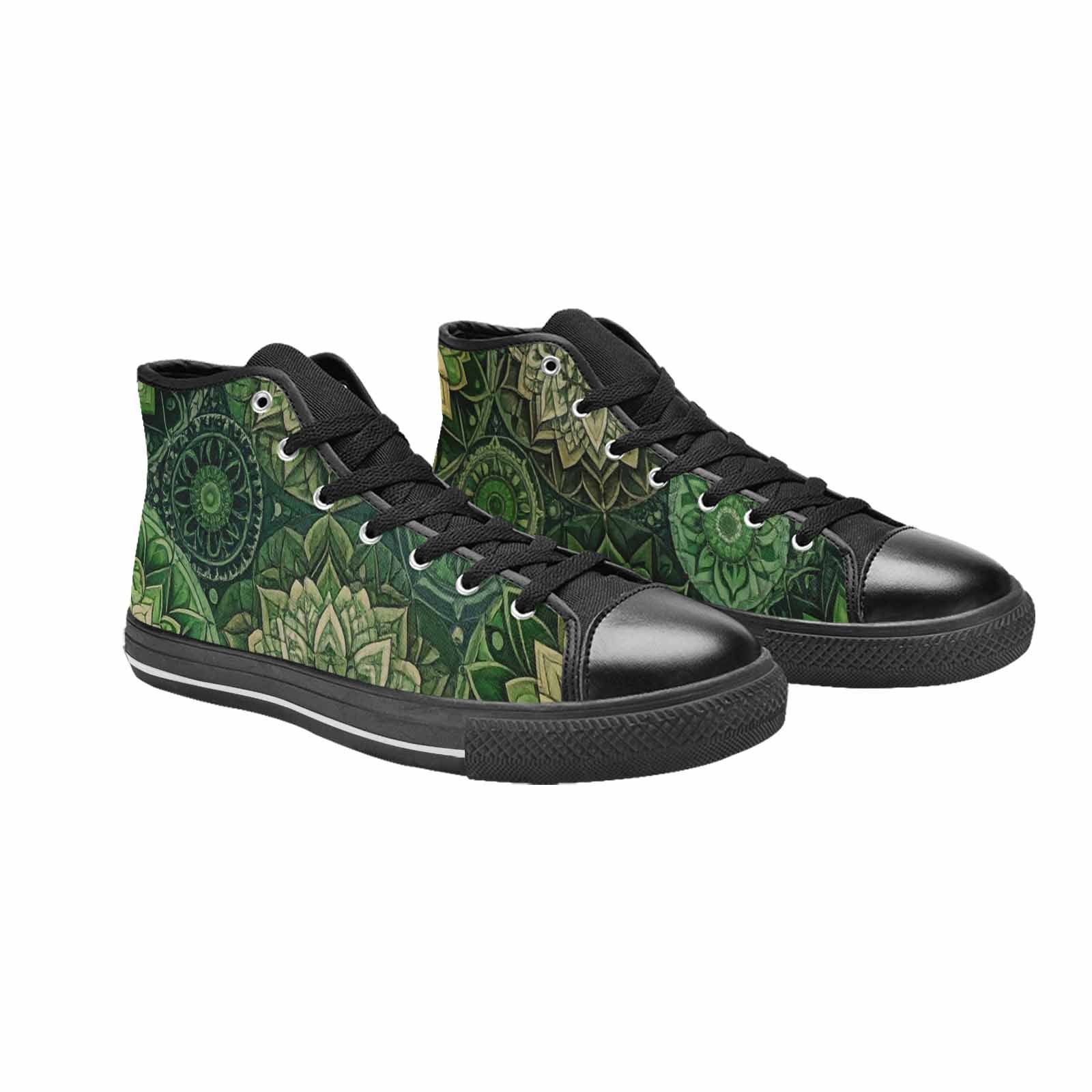 MEN'S Mandala High Top Canvas Y2K Shoes