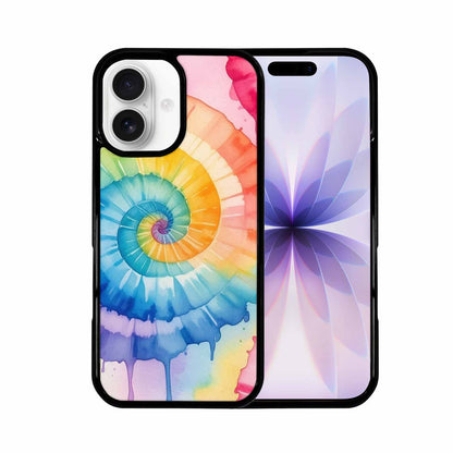 iPhone 17 Case — Seamless Repeating Pattern Of Tie Dye, Customized Protective Case