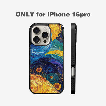 iPhone 16 Pro Case — Blend All Versions Together Melting Together, Custom Made Phone Cover