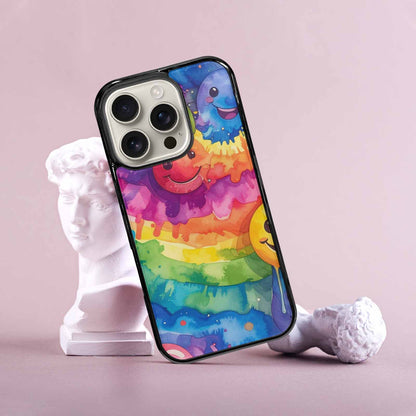 iPhone 16 Pro Case — Smiley Facessmiley Faces Tie D 2b9, Original Design Phone Case