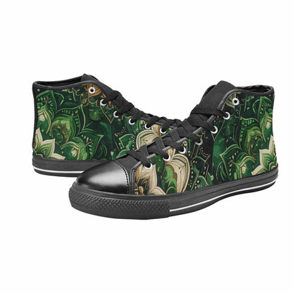 WOMEN'S Mandala High Top Canvas Aesthetic Custom Shoes