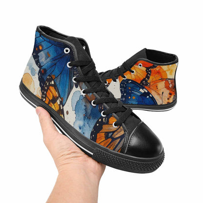MEN'S Butterfly Wing High Top Canvas Dreamcore Sneakers