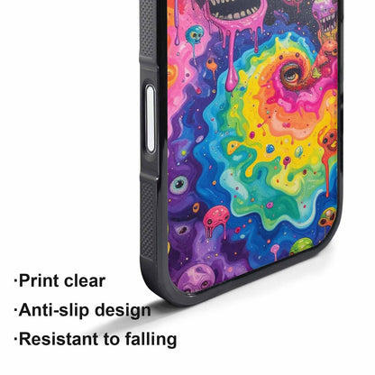 iPhone 17 Pro Case — Aliens Tie Dyemelting Aliens P Tie, Customized Protective Case