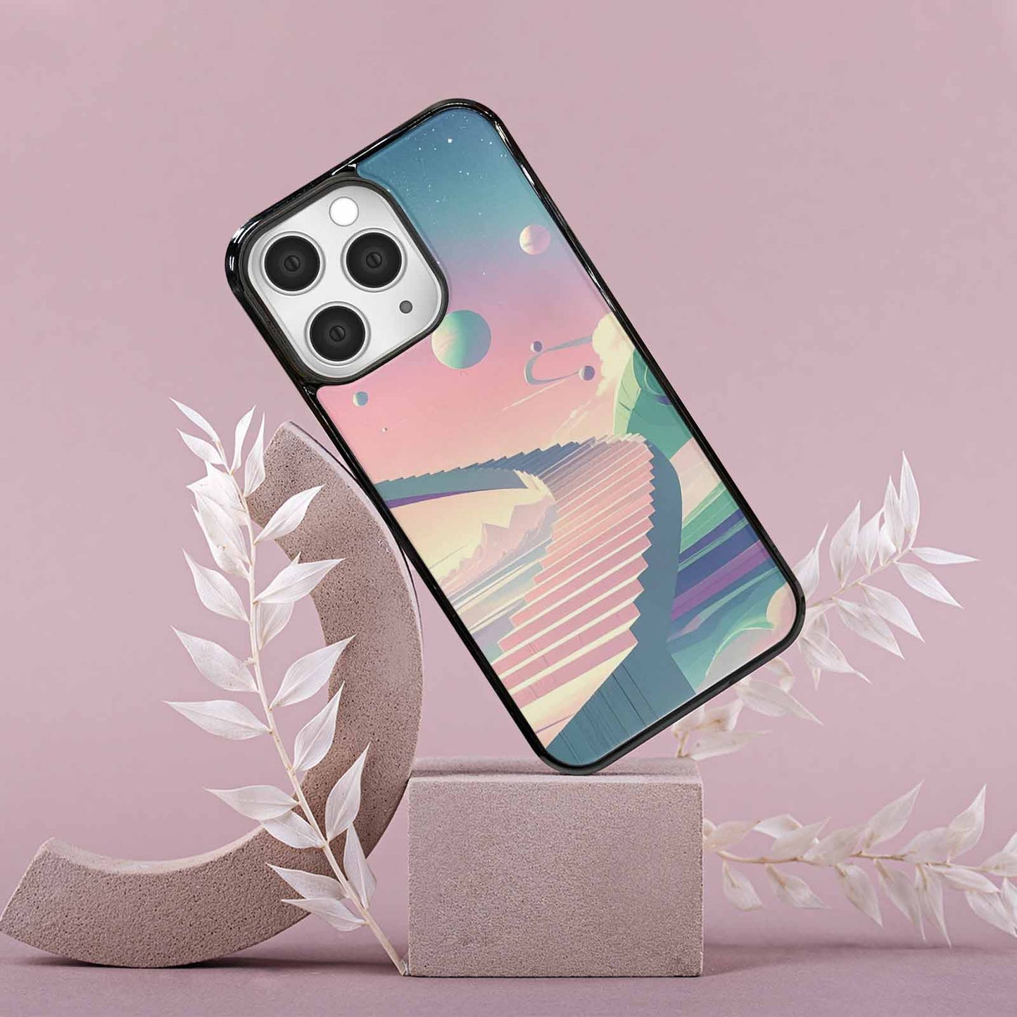 iPhone 15 Pro Max Case — 1930s European Surrealist Art Style Dreamlike, Custom Printed Phone Case