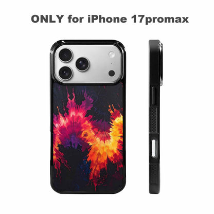 iPhone 17 Pro Max Case — Tie Dye Dark Tie Dye, Custom Designed Case Cover
