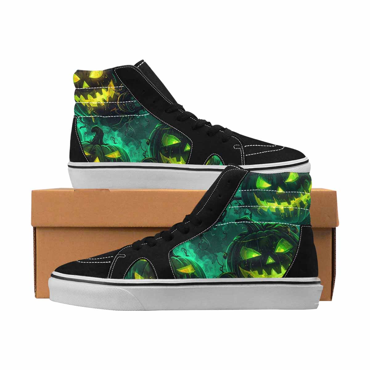 MEN'S Leopard Neon Airbrush Neon Gree Ferion