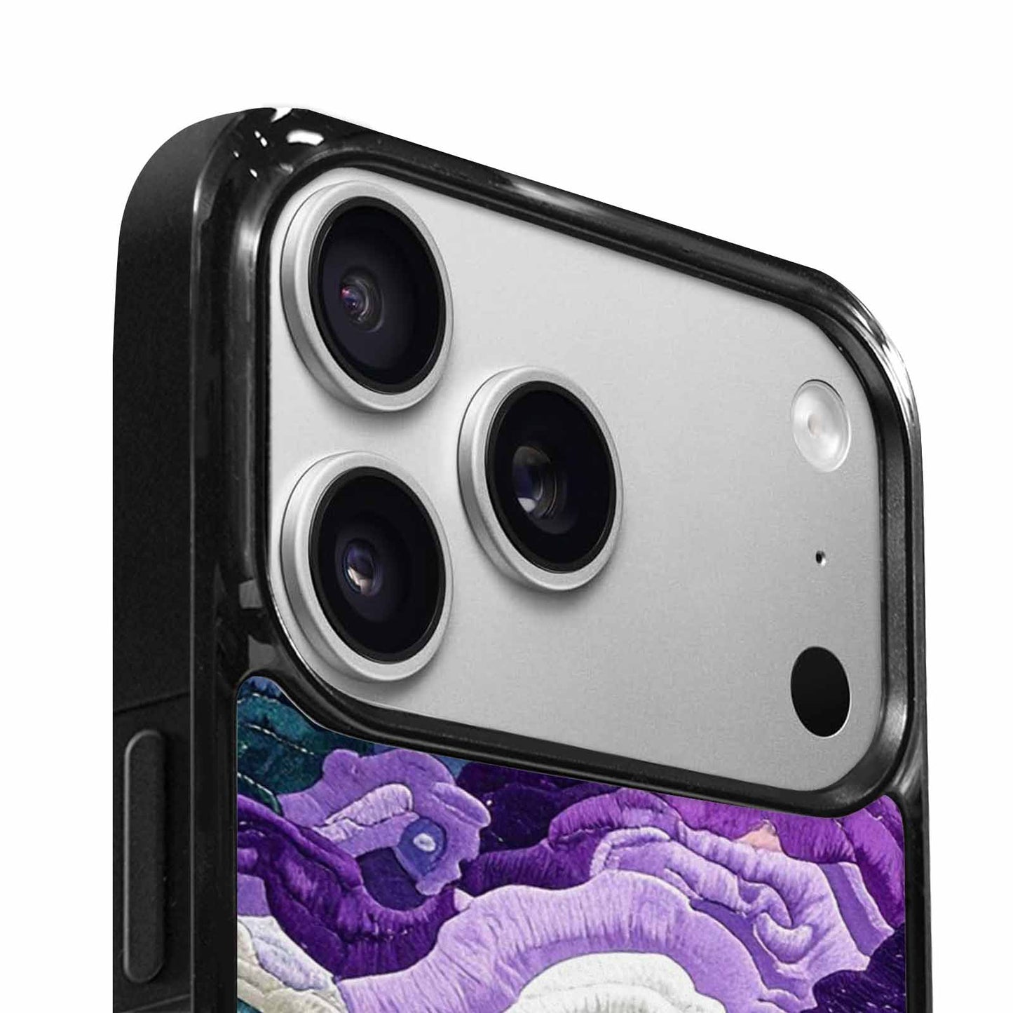 iPhone 17 Pro Case — Vivid Camo Genderqueer Pride Camo, Custom Art Phone Cover