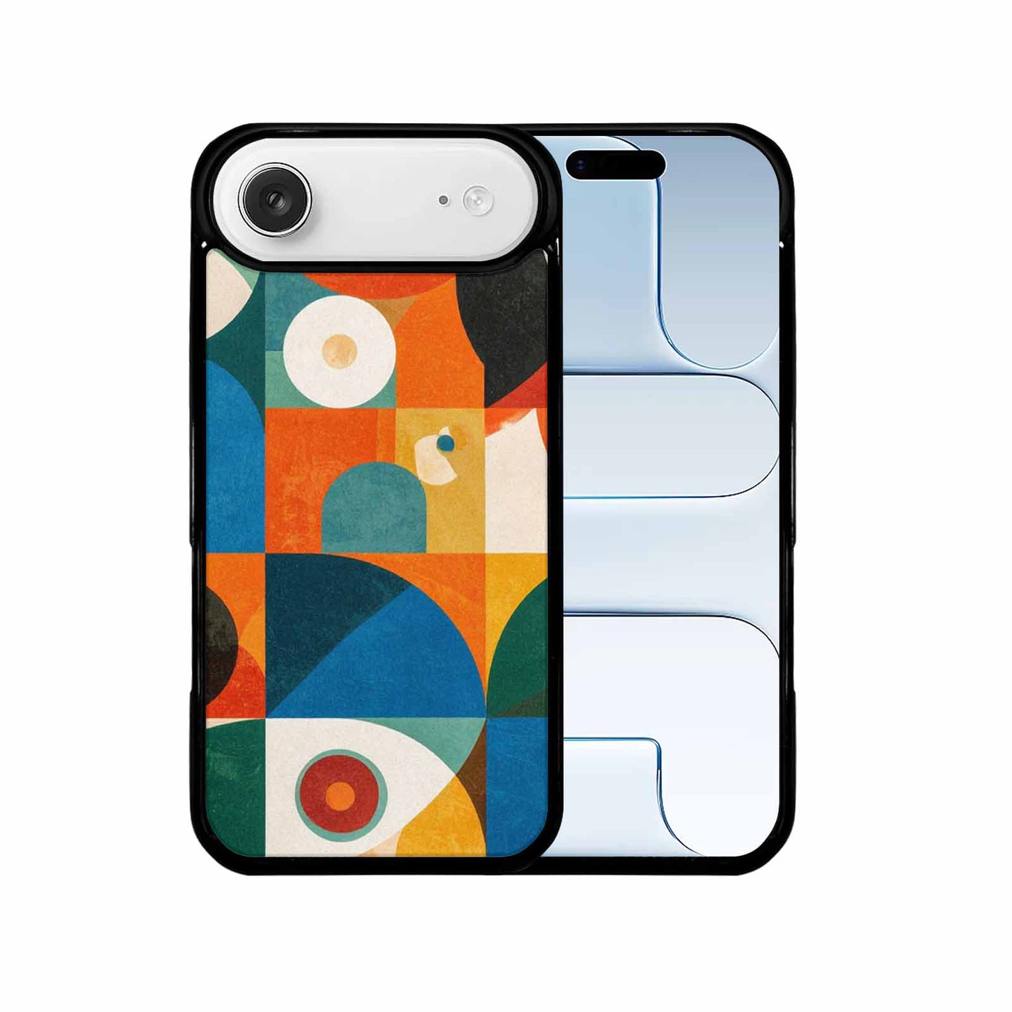 iPhone 17 Air Case — Memphis Art Pattern Retro Vintage, Custom Art Phone Cover