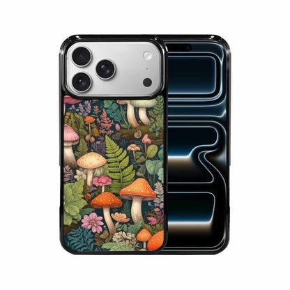 iPhone 17 Pro Max Case — Mushrooms Botanicalmushrooms P Kzu Floral, Customized Protective Case