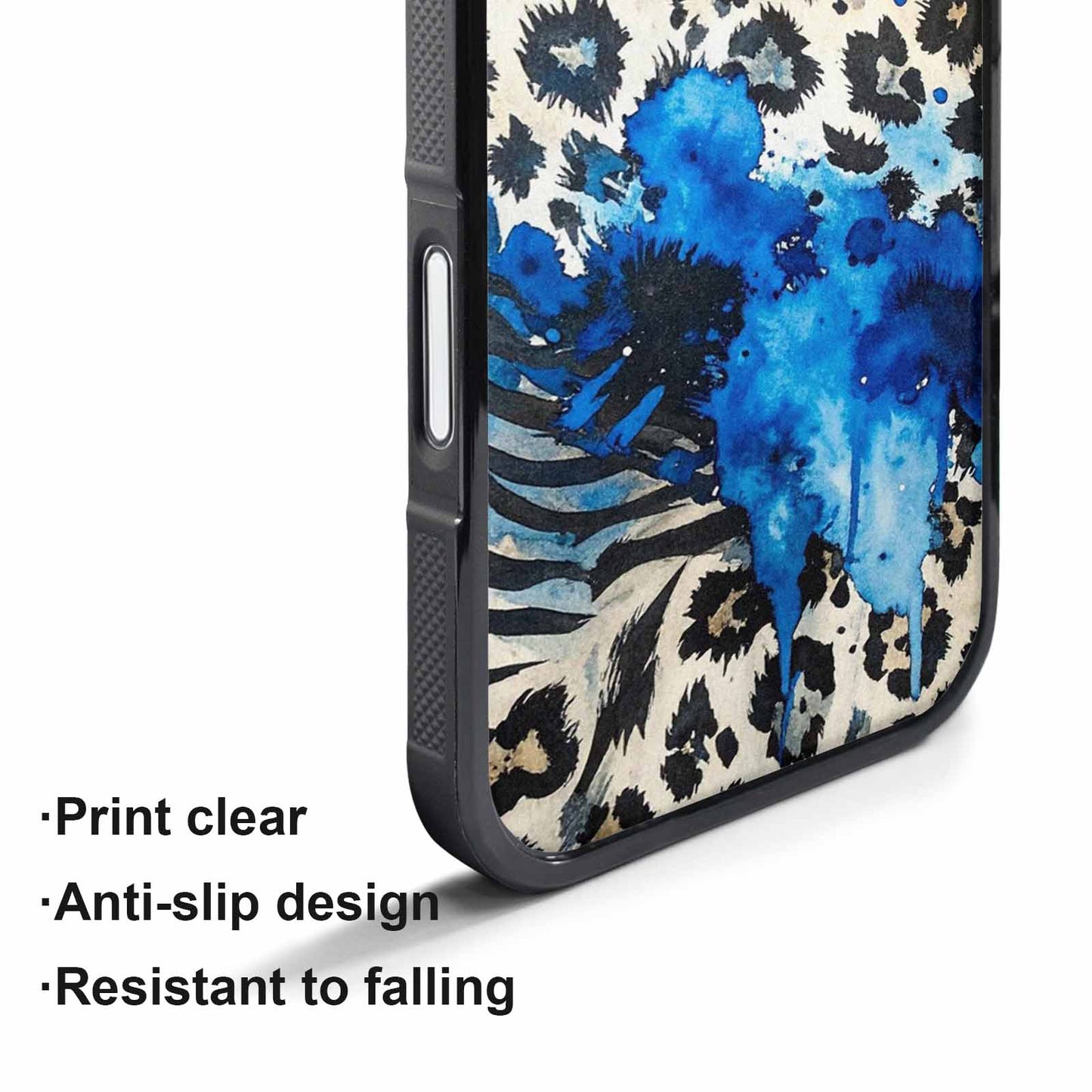 iPhone 17 Pro Max Case — Animal Print Black &amp; Animal Print, Original Design Phone Case