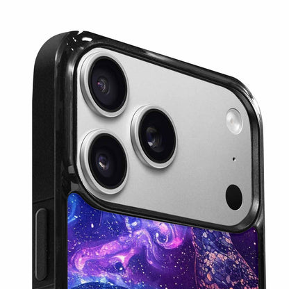 iPhone 17 Pro Max Case — Snake Print Galaxy Seamless Animal Print, Custom Designed Case Cover