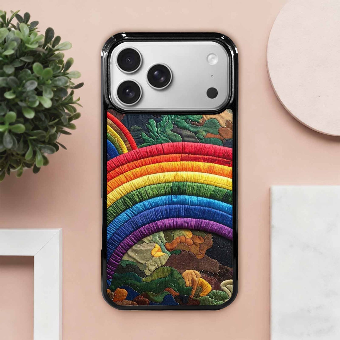 iPhone 17 Pro Max Case — Vivid Camo Rainbow Camo, Custom Print Case Cover