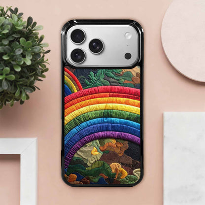 iPhone 17 Pro Max Case — Vivid Camo Rainbow Camo, Custom Print Case Cover