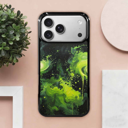 iPhone 17 Pro Max Case — Seamless Repeating Pattern Of Galaxy Space, Custom Art Phone Cover