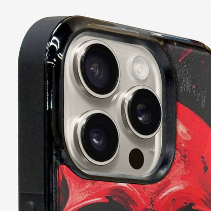 iPhone 16 Pro Max Case — 1000\'s Of Skulls Overlapping Eachother Everywhere, Custom Made Phone Cover