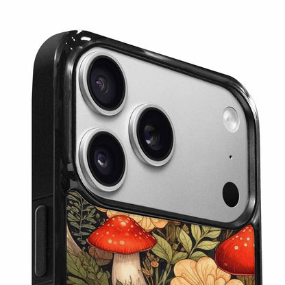iPhone 17 Pro Case — Small Mushroom Pattern Randomly Varying Original, Custom Made Phone Cover