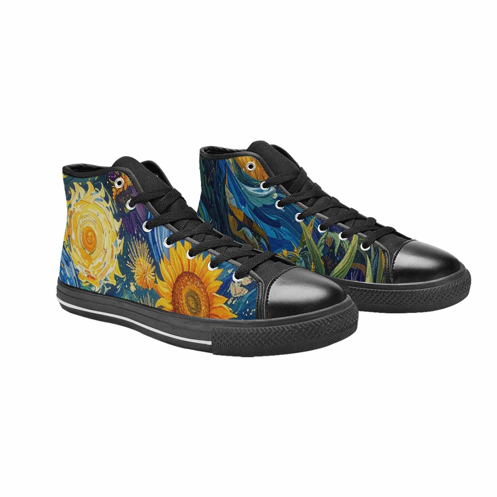 WOMEN'S Blend All Versions High Top Canvas Vivid Custom Shoes