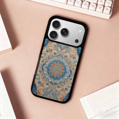 iPhone 17 Pro Case — Small Mandala Pattern Randomly Varying Floral, Custom Phone Case