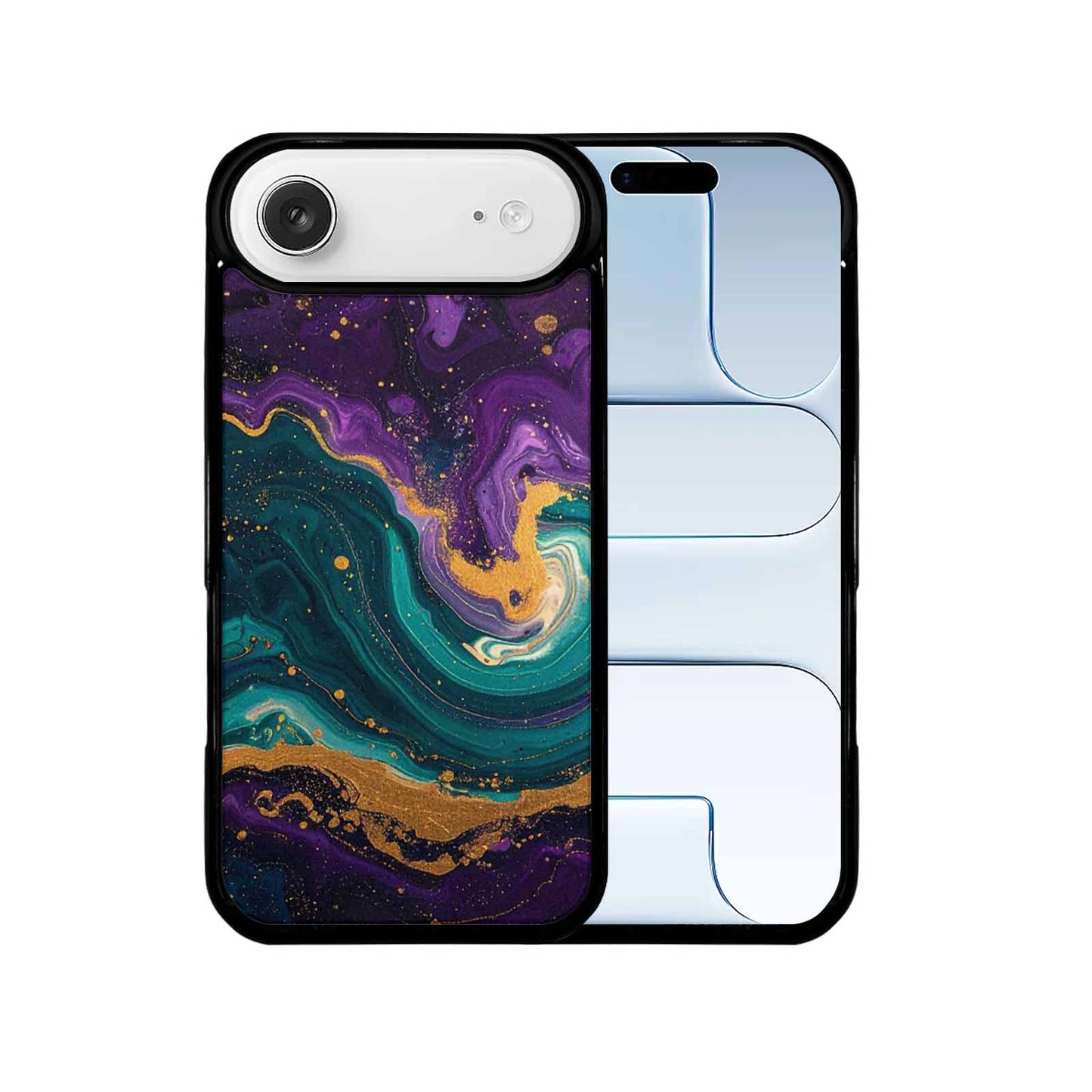 iPhone 17 Air Case — Marble Galaxy Swirl Galaxy Space, Customized Protective Case