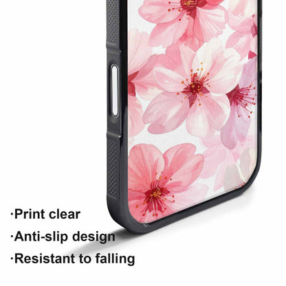 iPhone 17 Pro Max Case — Japanese Cherry Blossom Pattern, Floral, Customized Protective Case