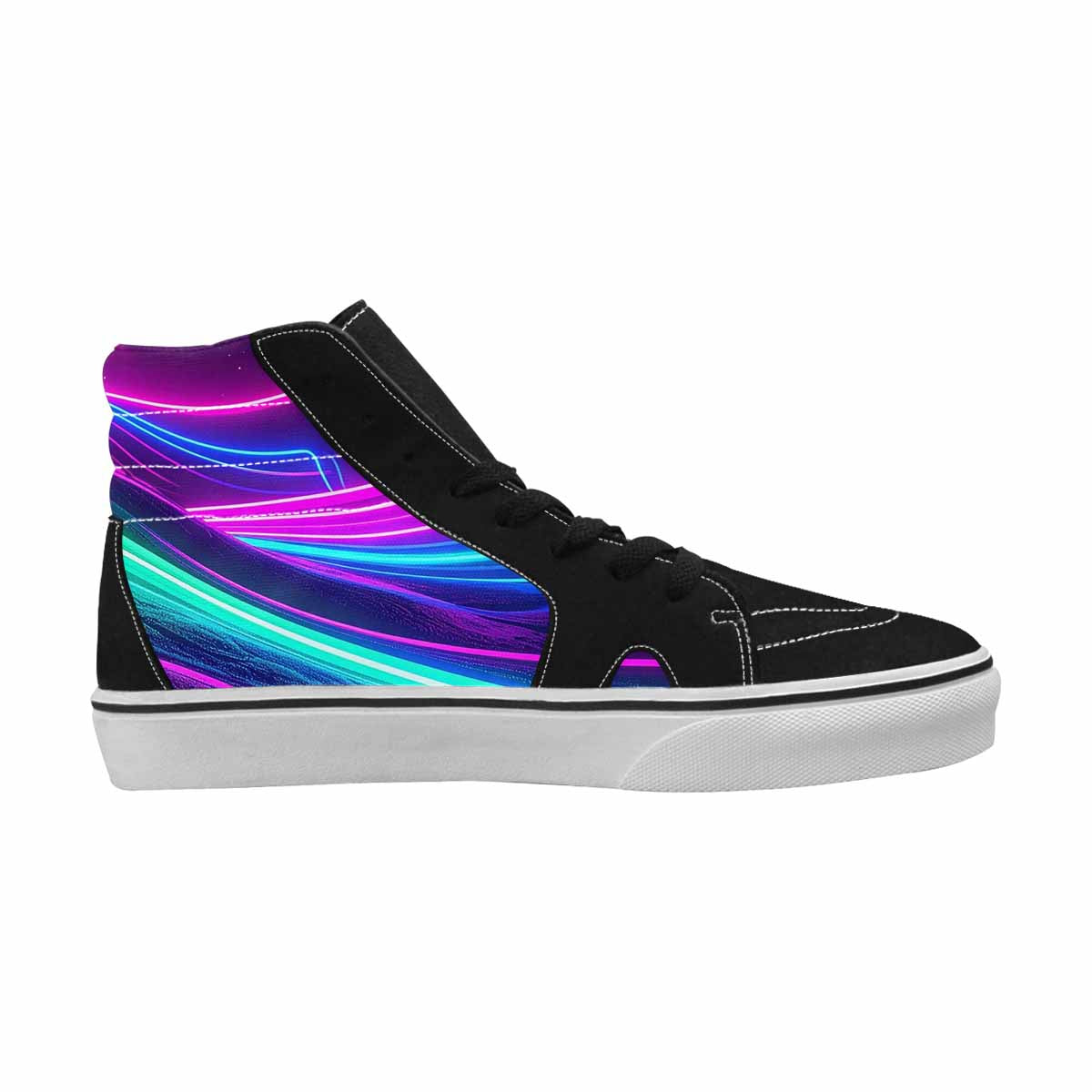 WOMEN'S 80S Neon Cartoon High Top Canvas Y2K Sneakers