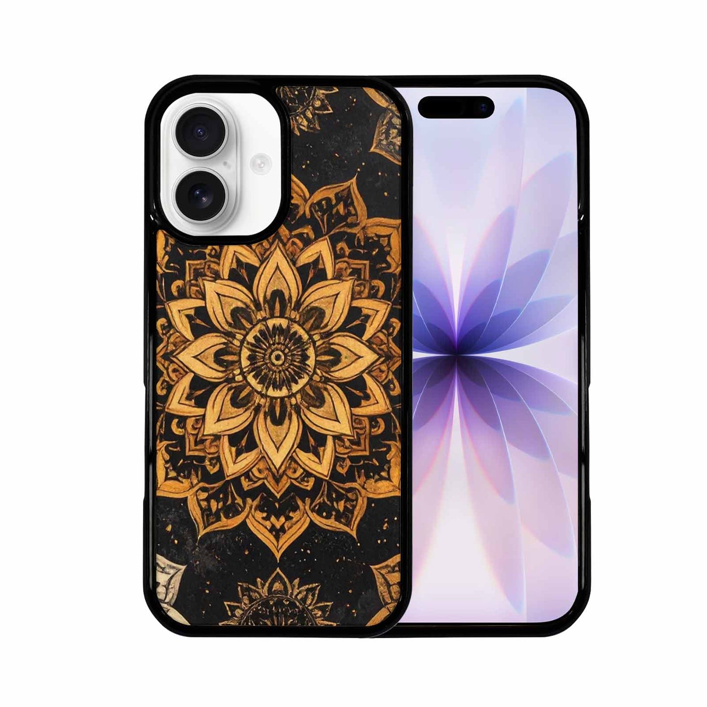 iPhone 17 Case — Small Mandala Pattern, Randomly Floral, Unique Phone Case Design