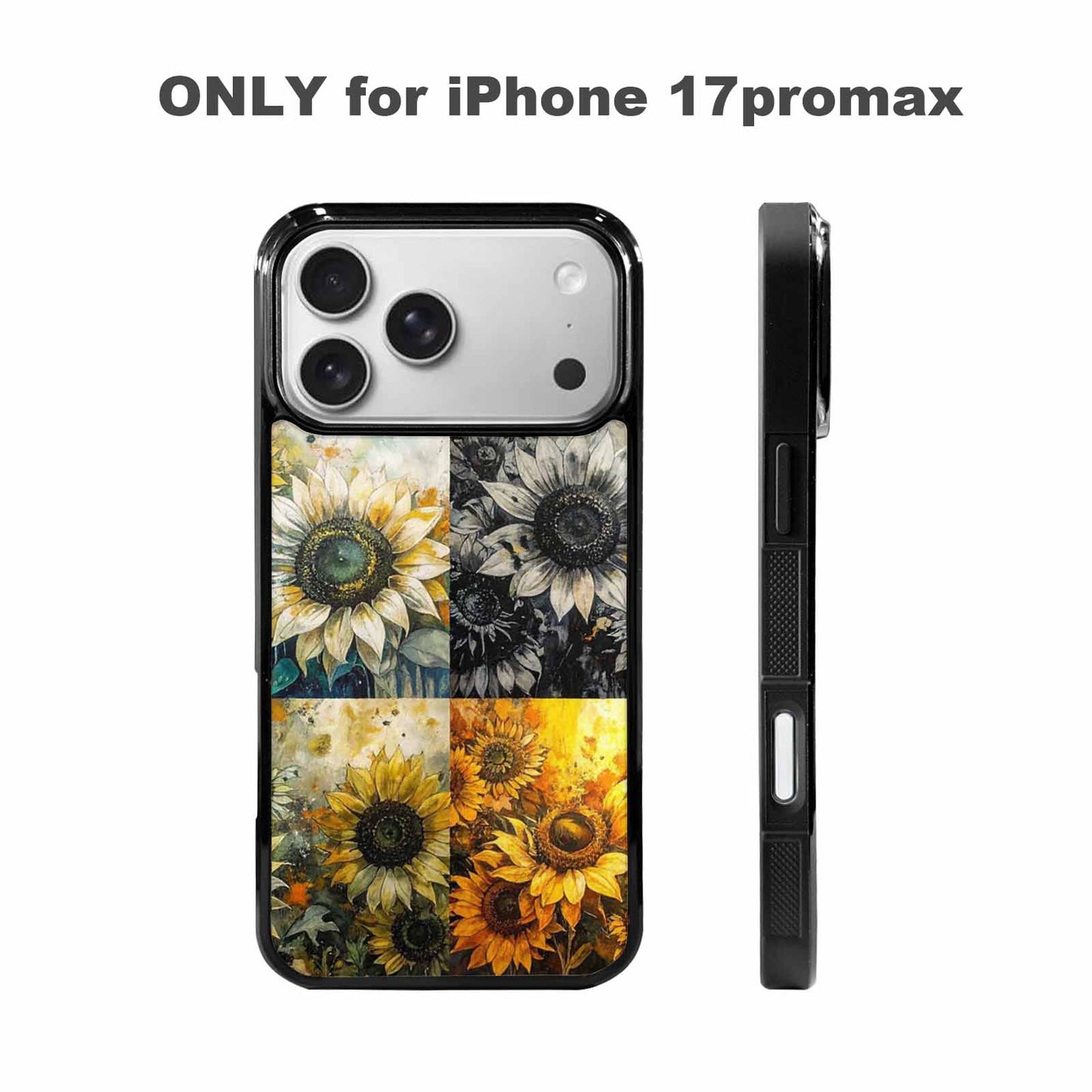iPhone 17 Pro Max Case — Blend Melt Them Together Floral, Custom Printed Phone Case