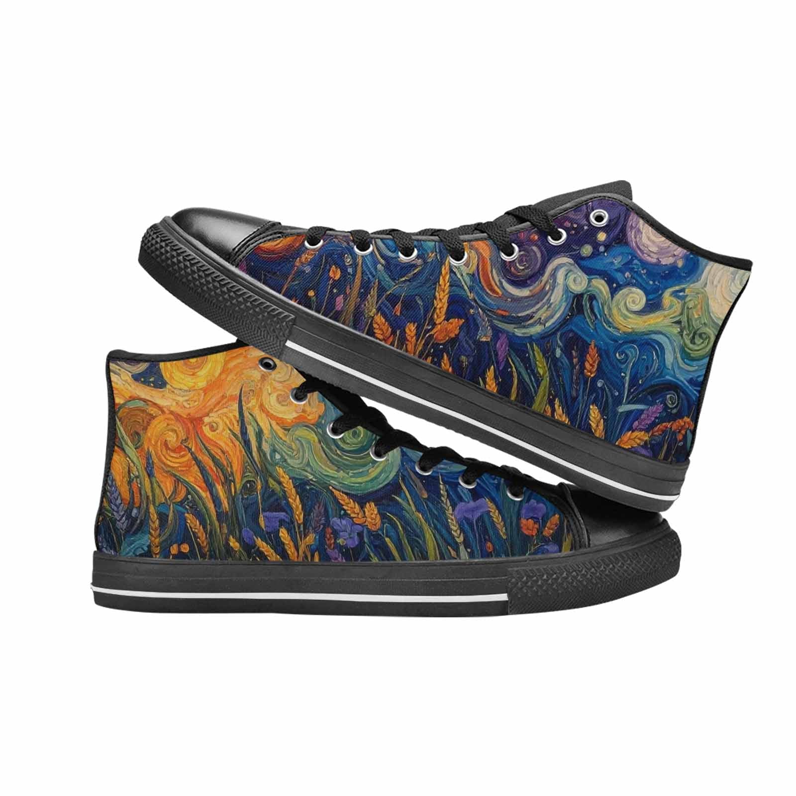 MEN'S Blend All Versions High Top Canvas Grunge Shoes