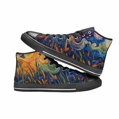 MEN'S Blend All Versions High Top Canvas Grunge Shoes