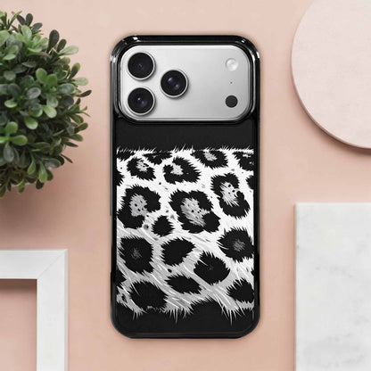 iPhone 17 Pro Max Case — Leopard Print Black And Animal Print, Custom Phone Case