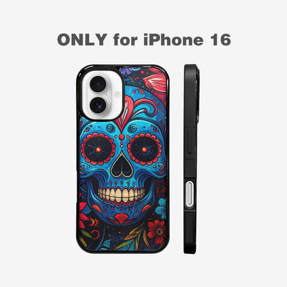 iPhone 16 Case — Graffiti Skull, Custom Print Case Cover