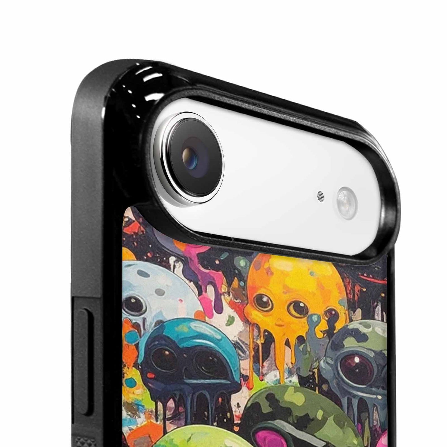 iPhone 17 Air Case — Aliens Camomelting Aliens Patt Sex Alien, Unique Phone Case Design