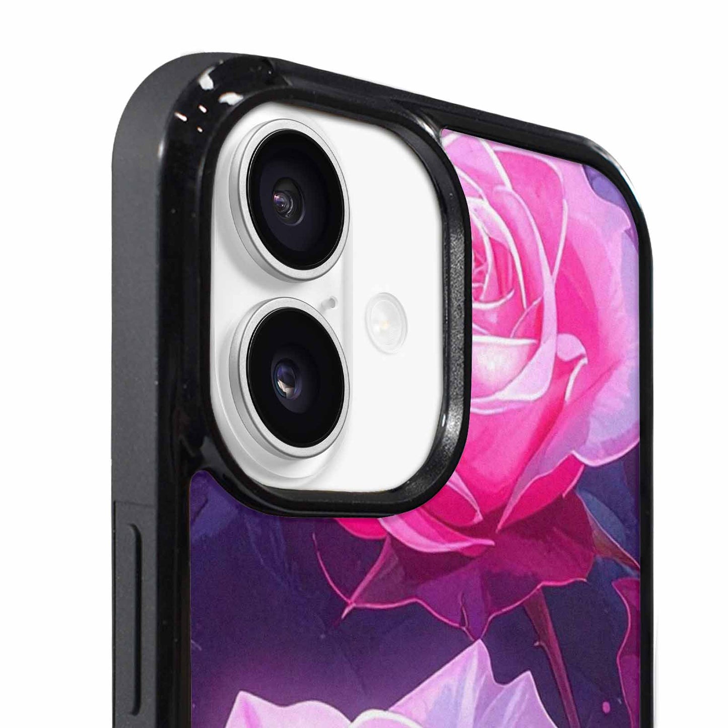 iPhone 17 Case — Watercolor Marble Rose Watercolor Abstract, Custom Phone Case