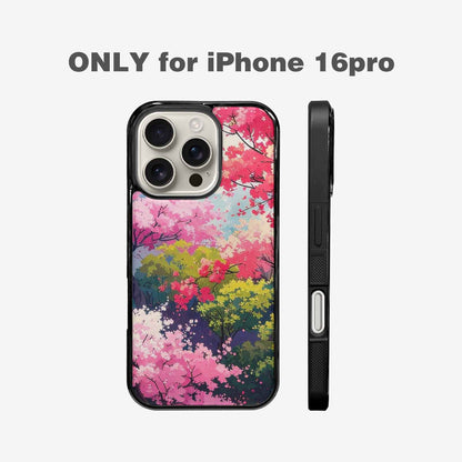 iPhone 16 Pro Case — Cherry Blossom Branch Cherry Blo, Custom Art Phone Cover