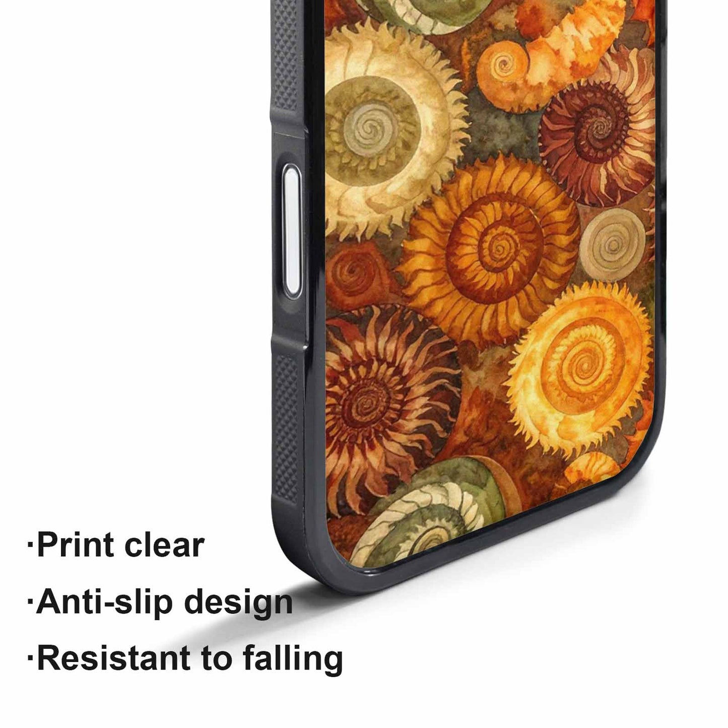 iPhone 17 Pro Case — Tie Dye Earth Tones Blended Tie, Custom Made Phone Cover