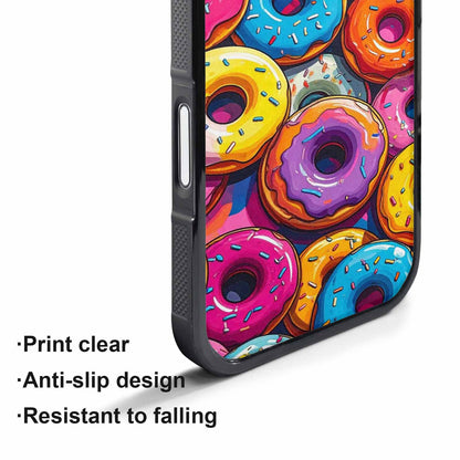 iPhone 17 Pro Max Case — Foil Ice Cream Original Art, Personalized Phone Case