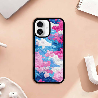 iPhone 17 Case — Vivid Camo Transgender Camo, Customized Protective Case