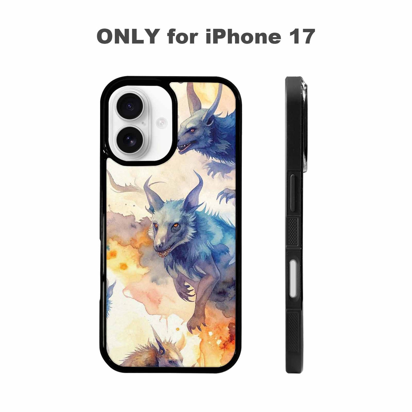 iPhone 17 Case — Bold Cryptid Folklore Original Art, Original Design Phone Case
