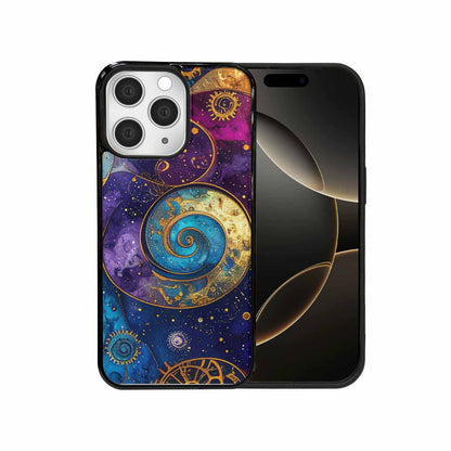 iPhone 15 Pro Max Case — Steampunk Galaxy Custom, Custom Phone Case